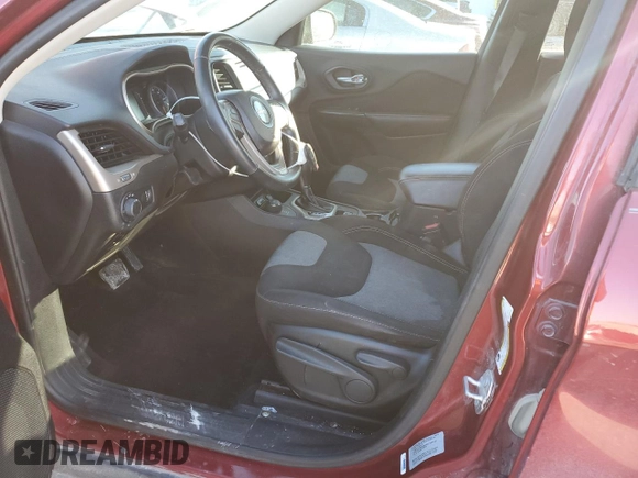 2017 Jeep Cherokee Sport with VIN 1C4PJMAB1HW529548, listed as a Copart auction lot 42513925 with 104,311 mi miles and Salvage title. Bid and sale history available at DreamBid. Image 7.