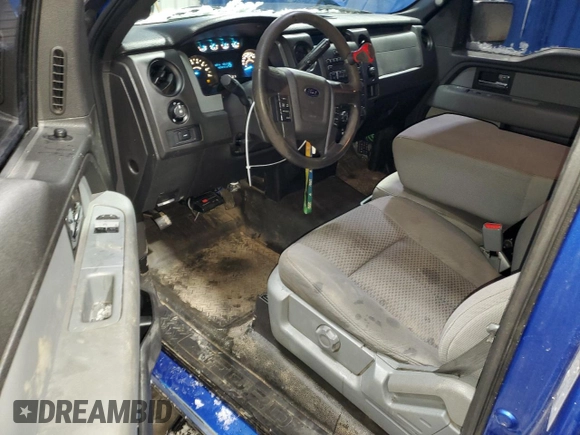 2013 Ford F-150 XL with VIN 1FTMF1EM2DFD99692, listed as a Copart auction lot 87008554 with 165,169 mi miles and Clean Title. Bid and sale history available at DreamBid. Image 8.