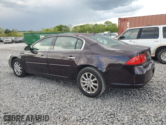 2009 Buick Lucerne CXL-4 with VIN 1G4HD57109U140442, listed as a Copart auction lot 52581675 with 139,969 mi miles and Salvage Title. Bid and sale history available at carsss.com. Image 2.