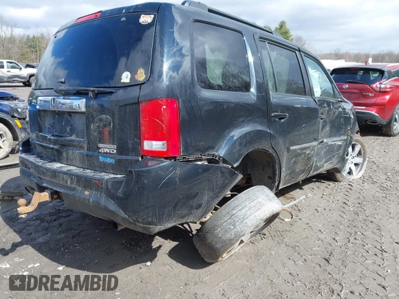 2012 Honda Pilot Touring with VIN 5FNYF4H93CB071923, listed as a IAAI auction lot 41946074 with 175,663 mi miles and . Bid and sale history available at carsss.com. Image 4.