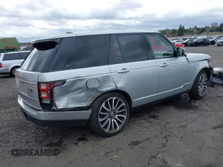 2015 Land Rover Range Rover HSE z VIN SALGS2VF6FA204430, wystawiony jako IAAI lot #41912280 z przebiegiem 82 812 mil mil oraz . Historia ofert i sprzedaży dostępna na DreamBid. Obrazek 4.