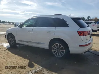2019 Audi Q7 Premium Plus z VIN WA1LAAF74KD023923, wystawiony jako Copart lot #83977234 z przebiegiem 66 043 mil mil oraz Szkody całkowita. Historia ofert i sprzedaży dostępna na DreamBid. Obrazek 2.