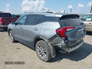 2023 GMC Terrain SLT with VIN 3GKALVEG0PL261449, listed as a IAAI auction lot 42549875 with 27,277 mi miles and . Bid and sale history available at DreamBid. Image 3.