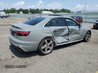 2020 Audi S4 Prestige with VIN WAUC4BF48LA067304, listed as a Copart auction lot 65737164 with 30,590 mi miles and Salvage Title. Bid and sale history available at carsss.com. Image 3.