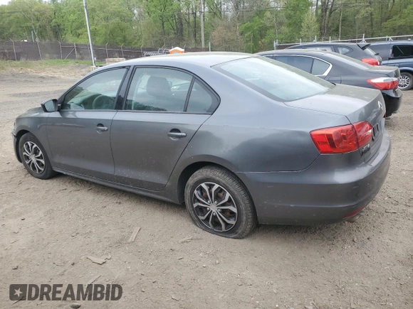 2011 Volkswagen Jetta Sedan S with VIN 3VW2K7AJ1BM400018, listed as a Copart auction lot 53639785 with 181,269 mi miles and Salvage Title. Bid and sale history available at carsss.com. Image 2.