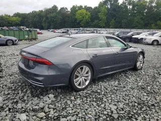 2019 Audi A7 Premium Plus with VIN WAUU2AF22KN031814, listed as a Copart auction lot 66611834 with 37,315 mi miles and Salvage Title. Bid and sale history available at carsss.com. Image 3.