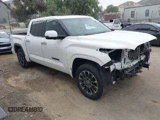 2023 Toyota Tundra Limited with VIN 5TFJA5DB0PX066415, listed as a IAAI auction lot 41858944 with 22,510 mi miles and . Bid and sale history available at DreamBid. Image 1.