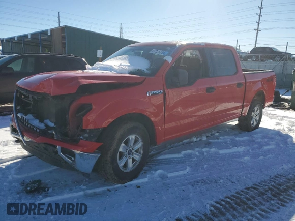 2020 Ford F-150 XL with VIN 1FTEW1E46LFA26156, listed as a Copart auction lot 87285034 with Not provided miles and Non repairable. Bid and sale history available at DreamBid. Image 1.