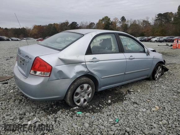 2007 Kia Spectra EX z VIN KNAFE121775433641, wystawiony jako Copart lot #78856554 z przebiegiem 180 272 mil mil oraz Szkoda całkowita • Salvage title. Historia ofert i sprzedaży dostępna na DreamBid. Obrazek 3.