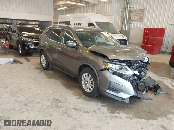 2020 Nissan Rogue SV with VIN KNMAT2MT2LP521776, listed as a IAAI auction lot 41792605 with 64,997 mi miles and . Bid and sale history available at carsss.com. Image 1.