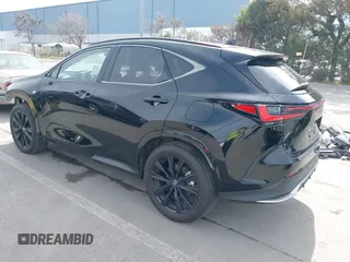 2024 Lexus NX with VIN JTJKKCFZ2R2037740, listed as a IAAI auction lot 41679598 with 6,907 mi miles. Bid and sale history available at carsss.com. Image 3.