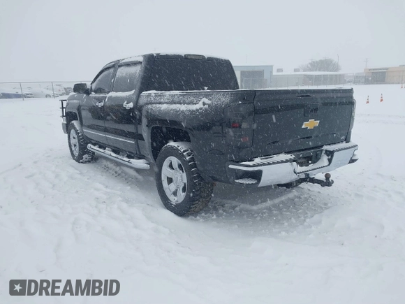 2014 Chevrolet Silverado 1500 LTZ with VIN 3GCUKSEC5EG291026, listed as a IAAI auction lot 41286574 with 124,615 mi miles and . Bid and sale history available at DreamBid. Image 3.