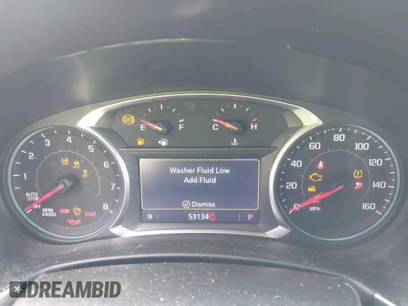 2021 Chevrolet Equinox LT with VIN 2GNAXUEV7M6117879, listed as a IAAI auction lot 42687171 with 53,134 mi miles and . Bid and sale history available at DreamBid. Image 7.