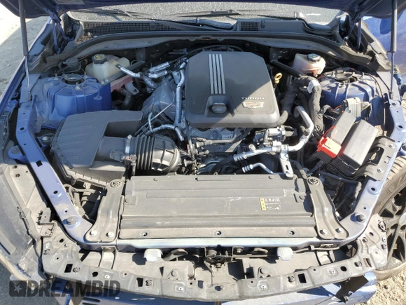 2021 Cadillac CT5 Luxury with VIN 1G6DM5RK3M0134243, listed as a Copart auction lot 58936485 with 48,288 mi miles and Salvage title. Bid and sale history available at DreamBid. Image 11.
