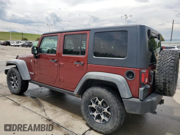 2010 Jeep Wrangler Unlimited Rubicon with VIN 1J4BA6H14AL115460, listed as a Copart auction lot 58349925 with Not provided miles and Salvage title. Bid and sale history available at DreamBid. Image 2.