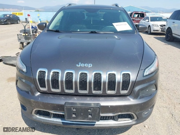 2017 Jeep Cherokee Limited with VIN 1C4PJMDS2HW551702, listed as a IAAI auction lot 40115725 with 104,472 mi miles. Bid and sale history available at carsss.com. Image 13.