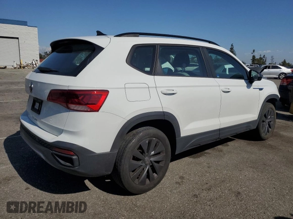 2023 Volkswagen Taos S z VIN 3VVCX7B24PM307678, wystawiony jako Copart lot #54944445 z przebiegiem 35 746 mil mil oraz Szkoda całkowita • Salvage title. Historia ofert i sprzedaży dostępna na DreamBid. Obrazek 3.