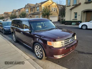 2011 Ford Flex Limited with VIN 2FMGK5DC1BBD25652, listed as a Copart auction lot 49539805 with 162,632 mi miles and Clean Title. Bid and sale history available at carsss.com. Image 1.