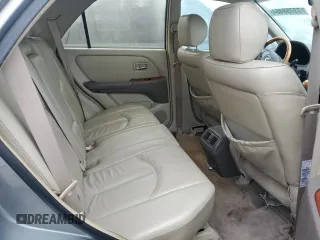 2001 Lexus RX 300 with VIN JTJGF10U610099654, listed as a Copart auction lot 73758464 with 0 mi miles and Salvage Title. Bid and sale history available at carsss.com. Image 10.
