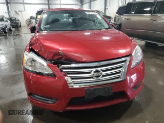 2014 Nissan Sentra SV with VIN 3N1AB7AP8EY253456, listed as a Copart auction lot 60171835 with 123,250 mi miles and Salvage title. Bid and sale history available at DreamBid. Image 5.