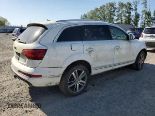 2010 Audi Q7 Premium Plus with VIN WA1LMAFE2AD001536, listed as a Copart auction lot 55660415 with Not provided miles and Clean title. Bid and sale history available at DreamBid. Image 3.
