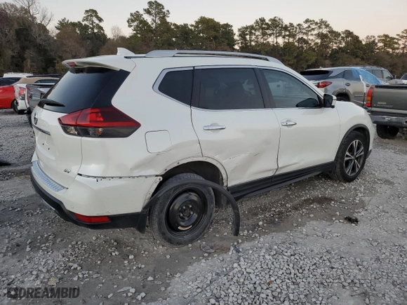 2019 Nissan Rogue SV with VIN 5N1AT2MT3KC792542, listed as a Copart auction lot 46987845 with 95,152 mi miles and Salvage Title. Bid and sale history available at carsss.com. Image 3.