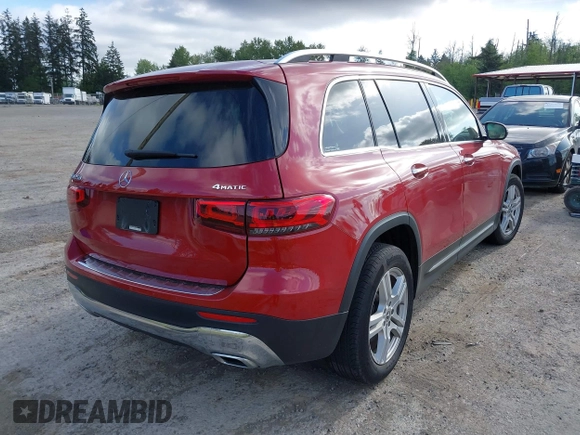 2021 Mercedes-Benz GLB 250 z VIN W1N4M4HB5MW141273, wystawiony jako IAAI lot #42201608 z przebiegiem 34 713 mil mil oraz . Historia ofert i sprzedaży dostępna na DreamBid. Obrazek 4.