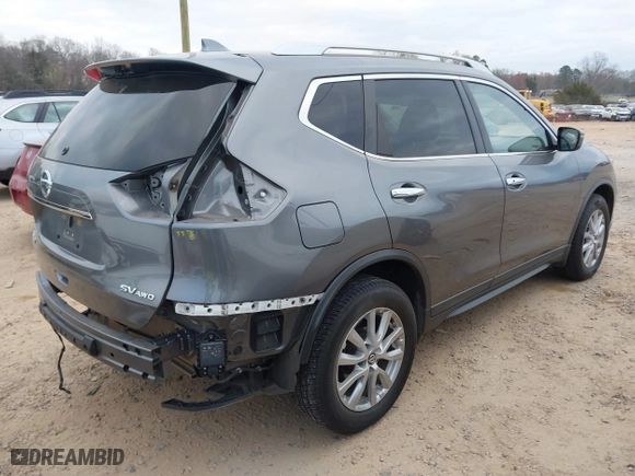 2018 Nissan Rogue S with VIN KNMAT2MVXJP614205, listed as a IAAI auction lot 41843085 with 84,693 mi miles. Bid and sale history available at carsss.com. Image 4.