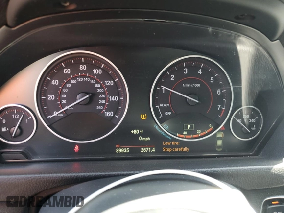 2015 BMW 3 Series 328i z VIN WBA3A5G54FNS89756, wystawiony jako Copart lot #58425965 z przebiegiem 89 935 mil mil oraz Szkoda całkowita • Salvage title. Historia ofert i sprzedaży dostępna na DreamBid. Obrazek 9.