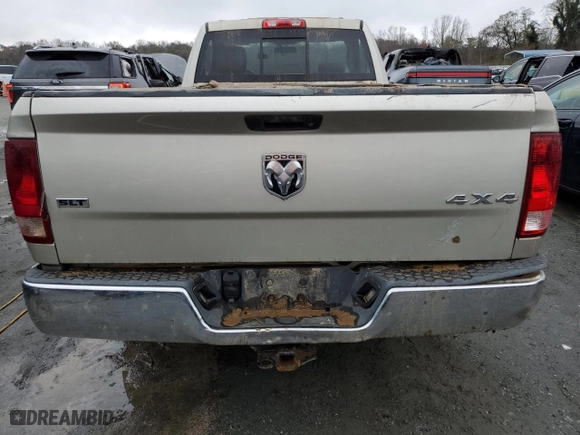 2010 Dodge Ram 1500 Sport with VIN 3D7JV1ETXAG192027, listed as a Copart auction lot 80469274 with 0 mi miles and Salvage Title. Bid and sale history available at carsss.com. Image 6.