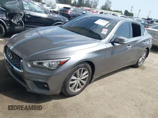 2021 Infiniti Q50 Pure with VIN JN1EV7AP3MM704464, listed as a IAAI auction lot 41915813 with 28,596 mi miles and . Bid and sale history available at DreamBid. Image 17.