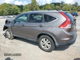 2012 Honda CR-V EX-L z VIN 5J6RM4H76CL062343, wystawiony jako Copart lot #43614745 z przebiegiem Nie podano mil oraz Szkoda całkowita • Salvage title. Historia ofert i sprzedaży dostępna na DreamBid. Obrazek 2.