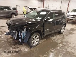 2022 Jeep Compass Latitude with VIN 3C4NJDBB5NT134974, listed as a IAAI auction lot 41379076 with 66,433 mi miles and . Bid and sale history available at DreamBid. Image 2.