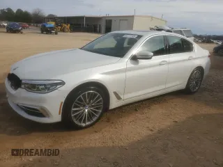 2019 BMW 5 Series 540i xDrive with VIN WBAJE7C53KWW11630, listed as a Copart auction lot 44771745 with 77,722 mi miles and Salvage Title. Bid and sale history available at carsss.com. Image 1.