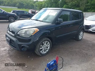 2012 Kia Soul + with VIN KNDJT2A66C7743297, listed as a IAAI auction lot 42165735 with 137,012 mi miles and . Bid and sale history available at DreamBid. Image 2.