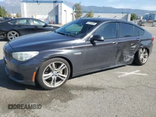 2017 BMW 5 Series with VIN WBA5M2C31HG499340, listed as a Copart auction lot 52150485 with 117,833 mi miles and Salvage title. Bid and sale history available at DreamBid. Image 1.