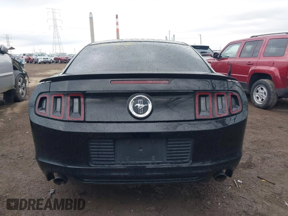 2014 Ford Mustang V6 with VIN 1ZVBP8AM0E5279980, listed as a IAAI auction lot 41943672 with 161,987 mi miles. Bid and sale history available at carsss.com. Image 16.