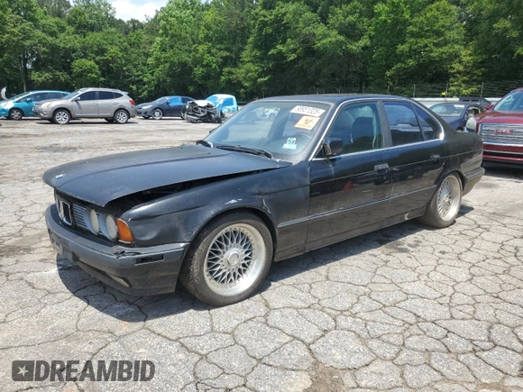 1989 BMW 5 Series with VIN WBAHD1314KBF08237, listed as a Copart auction lot 58951325 with 255,984 mi miles and Clean title. Bid and sale history available at DreamBid. Image 1.