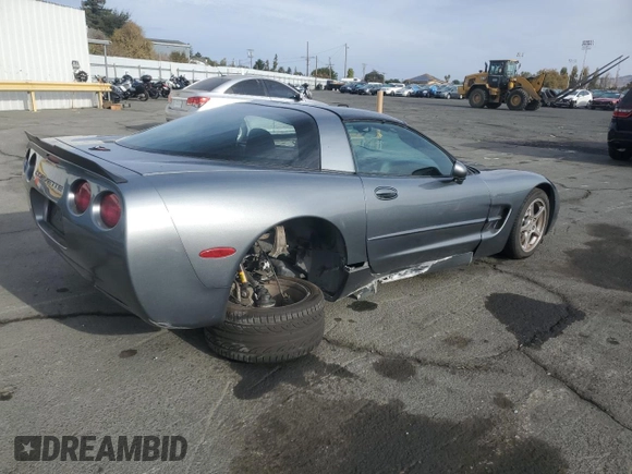 2004 Chevrolet Corvette with VIN 1G1YY22G045106340, listed as a Copart auction lot 79135644 with 145,026 mi miles and Salvage Title. Bid and sale history available at DreamBid. Image 3.
