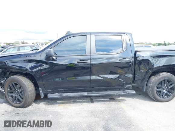 2024 Chevrolet Silverado 1500 Custom with VIN 1GCPABEK3RZ180911, listed as a IAAI auction lot 41637507 with 20,757 mi miles and . Bid and sale history available at DreamBid. Image 6.