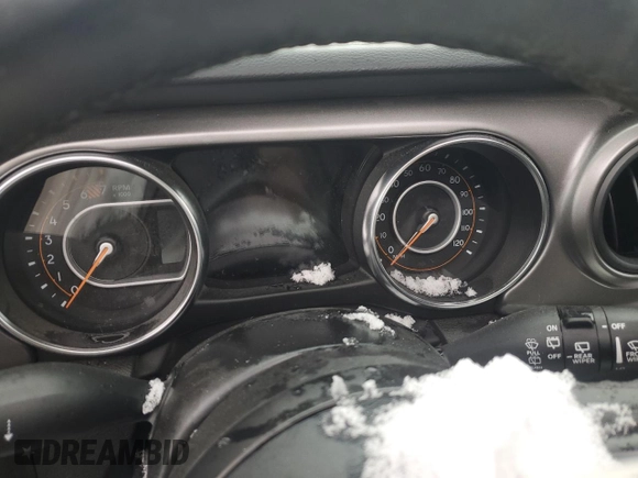 2023 Jeep Wrangler Sport z VIN 1C4HJXDG6PW597405, wystawiony jako Copart lot #88909255 z przebiegiem Nie podano mil oraz Szkoda całkowita • Salvage title. Historia ofert i sprzedaży dostępna na DreamBid. Obrazek 9.