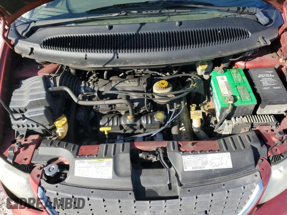 2002 Chrysler Town & Country LXi with VIN 2C4GP54L42R798247, listed as a Copart auction lot 45468355 with 234,460 mi miles and Salvage Title. Bid and sale history available at carsss.com. Image 12.