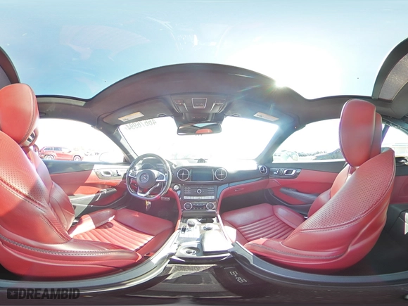 2019 Mercedes-Benz SL-Class SL 550 with VIN WDDJK7DAXKF057158, listed as a Copart auction lot 46676994 with 42,526 mi miles. Bid and sale history available at carsss.com. Image 14.