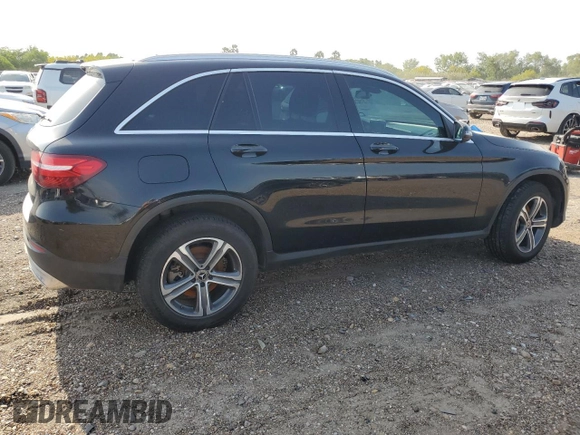 2018 Mercedes-Benz GLC with VIN WDC0G4JB1JV080135, listed as a Copart auction lot 51923565 with 0 mi miles and Salvage Title. Bid and sale history available at carsss.com. Image 3.