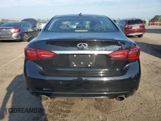 2021 Infiniti Q50 Luxe с VIN JN1EV7BP6MM707714, выставлен на аукционе Copart как лот 66133695 с пробегом 96 010 миль миль и Чистый • Clean title. История ставок и продаж доступна на DreamBid. Изображение 6.