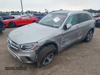 2021 Mercedes-Benz GLC 300 with VIN W1N0G8DB5MV297726, listed as a IAAI auction lot 42202541 with 39,251 mi miles and . Bid and sale history available at DreamBid. Image 6.