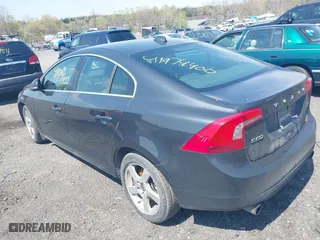 2012 Volvo S60 T5 with VIN YV1622FS7C2110703, listed as a IAAI auction lot 41974400 with 188,143 mi miles. Bid and sale history available at carsss.com. Image 3.