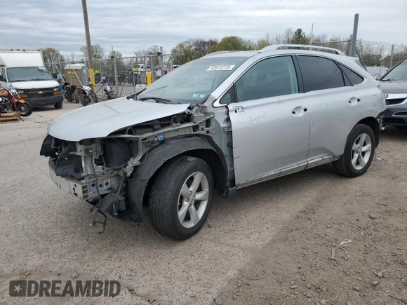 2010 Lexus RX 350 with VIN 2T2BK1BA0AC011176, listed as a Copart auction lot 53972275 with 148,979 mi miles and Salvage Title. Bid and sale history available at DreamBid. Image 1.