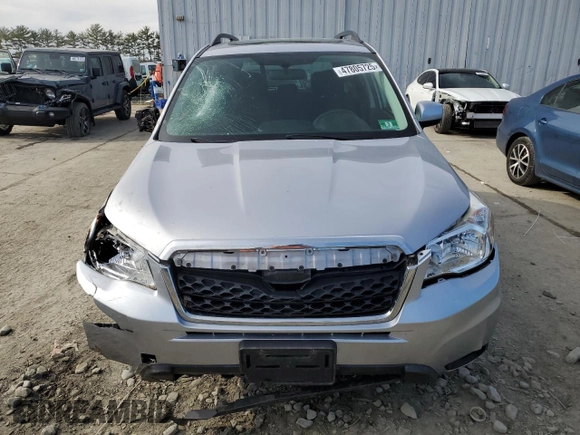 2016 Subaru Forester 2.5i Premium with VIN JF2SJADCXGH492016, listed as a Copart auction lot 47805725 with 127,522 mi miles and Salvage Title. Bid and sale history available at carsss.com. Image 5.