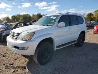 2004 Lexus GX 470 with VIN JTJBT20X440055224, listed as a Copart auction lot 75511534 with 87,324 mi miles and Salvage Title. Bid and sale history available at carsss.com. Image 1.